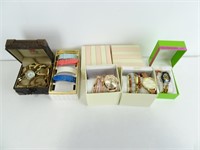 Various Wrist Watches and Replacement Watch Bands