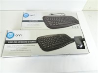 Wireless Keyboard/Mouse and Wired Keyboard