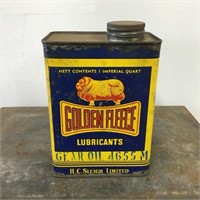 Golden  Fleece Gear Oil Imp Gallon Tin