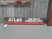 Atlas Fan Belts Radiator Hose rack, no hooks