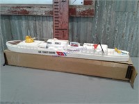 1976 Mattel Vertibird Rescue Boat (Original box)