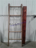 Wood ladder section--63" long