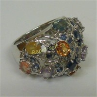 Ring of Sapphires & Silver