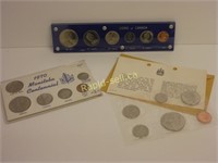 Three 1970 RCM Proof Like Coin Sets