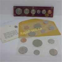 Three 1968 Canada Proof Like Coin Sets