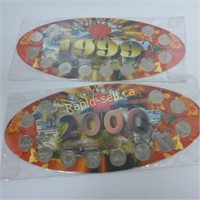 RCM Millennium Canada 1999 & 2000 Coin Sets #2