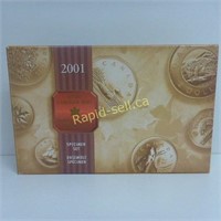 2001 RCM Specimen Coin Set