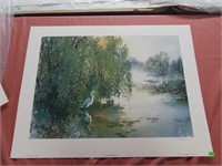 Nita Engle Light in the Willows signed print