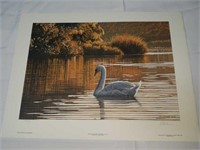 Signed R.S.PARKER Morning on the Lagoon Print