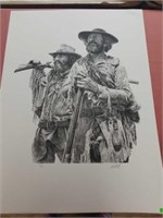 Paul Calle Mountain Man signed print