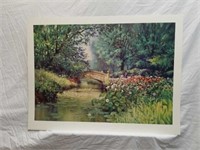 Signed Paul Landry Place in the Park Print 34/1500