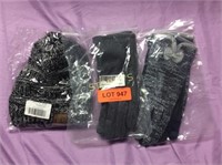 3 pc Lot - 2 Pairs of Gloves & Fashion Toque