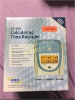 CT-900 Calculating Time Recorder