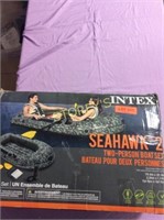 Intex Seahawk 2 Two-Person Boat Set