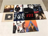 FLAT: 10 POLICE, EAGLES, INXS & OTHER RECORDS