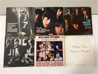 FLAT: 6 ROLLING STONES RECORDS