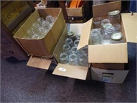 5 boxes misc. canning jars