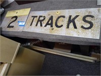 RR 2 track signs