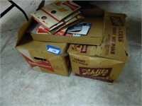 Beer boxes - empty & Schmidt tins