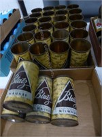 Vintage Blatz metal beer cups