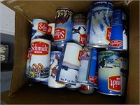 Schmidt beer cans