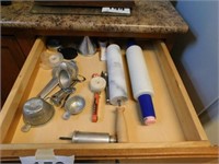 Marble rolling pin - funnels - juicer -etc.