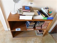 Wooden bookcase, 36"W x 13"D x 29"H
