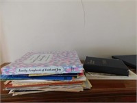 Piano song books - hymnal - etc.