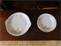 Bavaria china large plate - 5 small plates