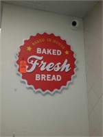 "Fresh Baked Bread" Sign