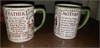 Mother and Father Mugs
