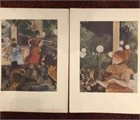 Pair of Prints by Edgar Degas