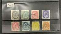 1898-1899 Canada Stamps #74-#82 - Used 1/2 to 8¢