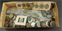 Mixed Box Lot 19th & 20th Century World Coins
