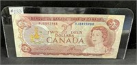 1974 Canada 3-Digit Radar Note $2.00 - 8893988