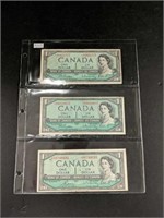 1954 *A/F *B/M *C/F Canada $1.00