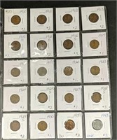 1910 - 1943 United States Better Small Cents
