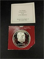 1974 Bahamas Silver $10.00 Proof Coin