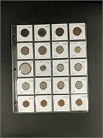1882 Oldest 1¢, 5¢, 10¢, 25¢, $1.00 with 3 Silver