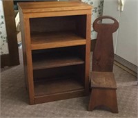 Cabinet and Step  Stool