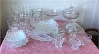 Large Clear Glass Lot