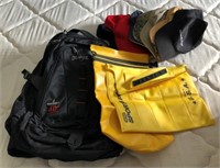 Dry Sacks, Odyssey Backpack,Baseball Caps