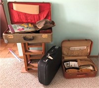 Vintage Suitcases Full of History