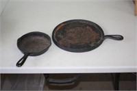 Cast Iron Griddle & Frying Pan