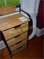 Basket Shelf & Mirror