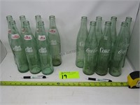 Coca cola bottles, 7 coke, 7 diet coke