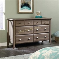 Sauder Shoal Creek 6-drawer Dresser, Diamond Ash F