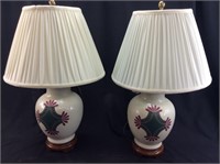 BOB TIMBERLAKE WHIG’S DEFEAT PORCELAIN LAMPS