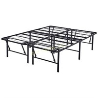 Mainstays 18 inch high bi-fold metal bed frame, Qu