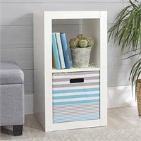 Better Homes and Gardens 2 Cube Organizer White